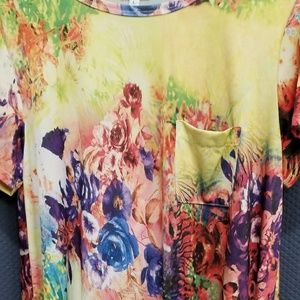 Bright Floral Carly by LulaRoe